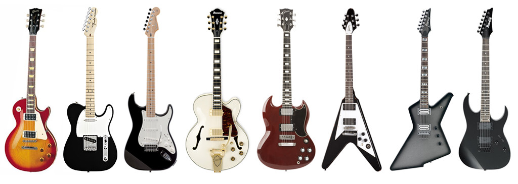 Types of Electrical Guitars - Electrical Guitar Lessons at Music Makers Calgary